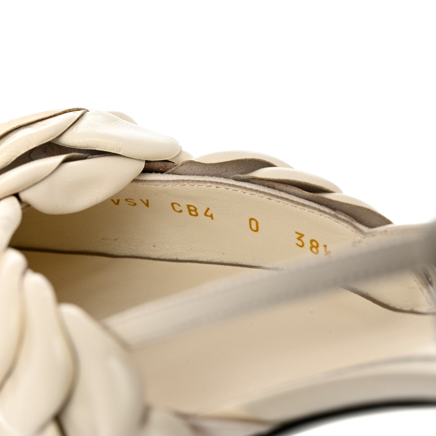 Valentino Garavani Kidskin Atelier 03 Rose Edition Slingback 40mm Pumps 38.5 Avorio 7 of 14