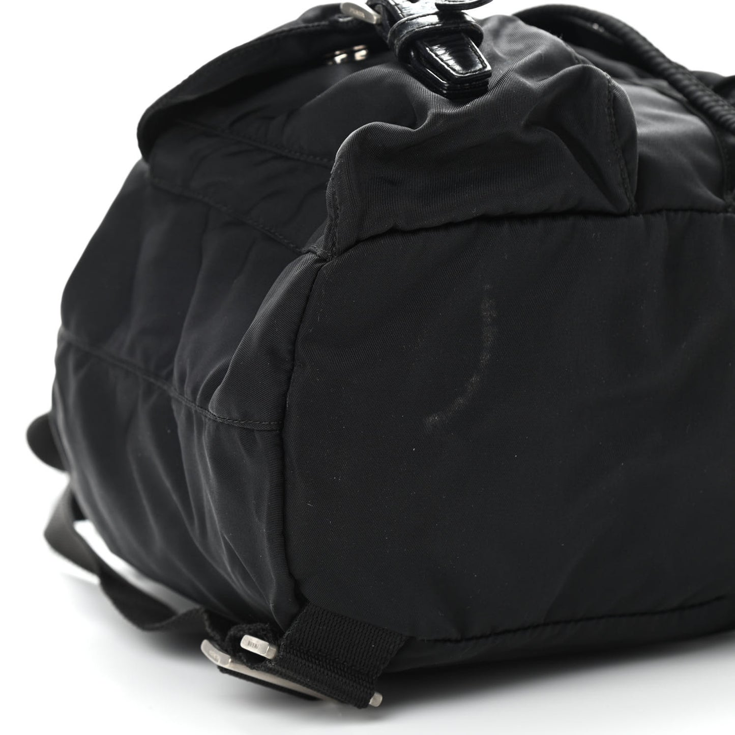 Nylon Vela Medium Backpack Black