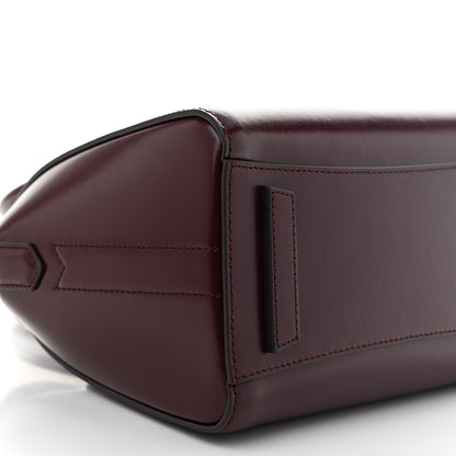 Givenchy Shiny Lord Calfskin Mini Antigona  Oxblood Red 9 of 10