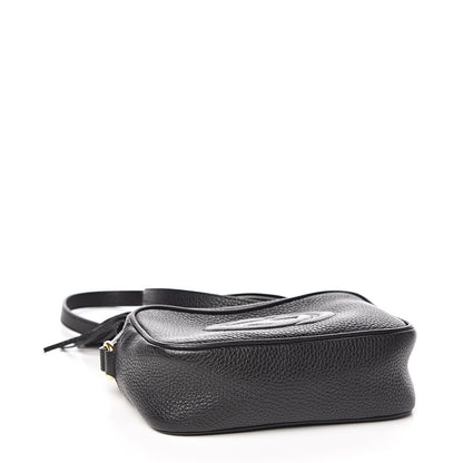 Gucci Pebbled Calfskin Mini Soho Disco Bag Black 4 of 12