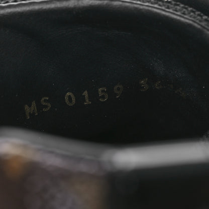 Louis Vuitton Suede Monogram Run Away Sneakers 36.5 Black 10 of 14