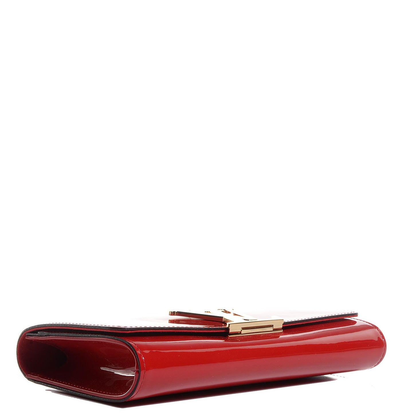 Patent Louise Clutch Pomme D'Amour