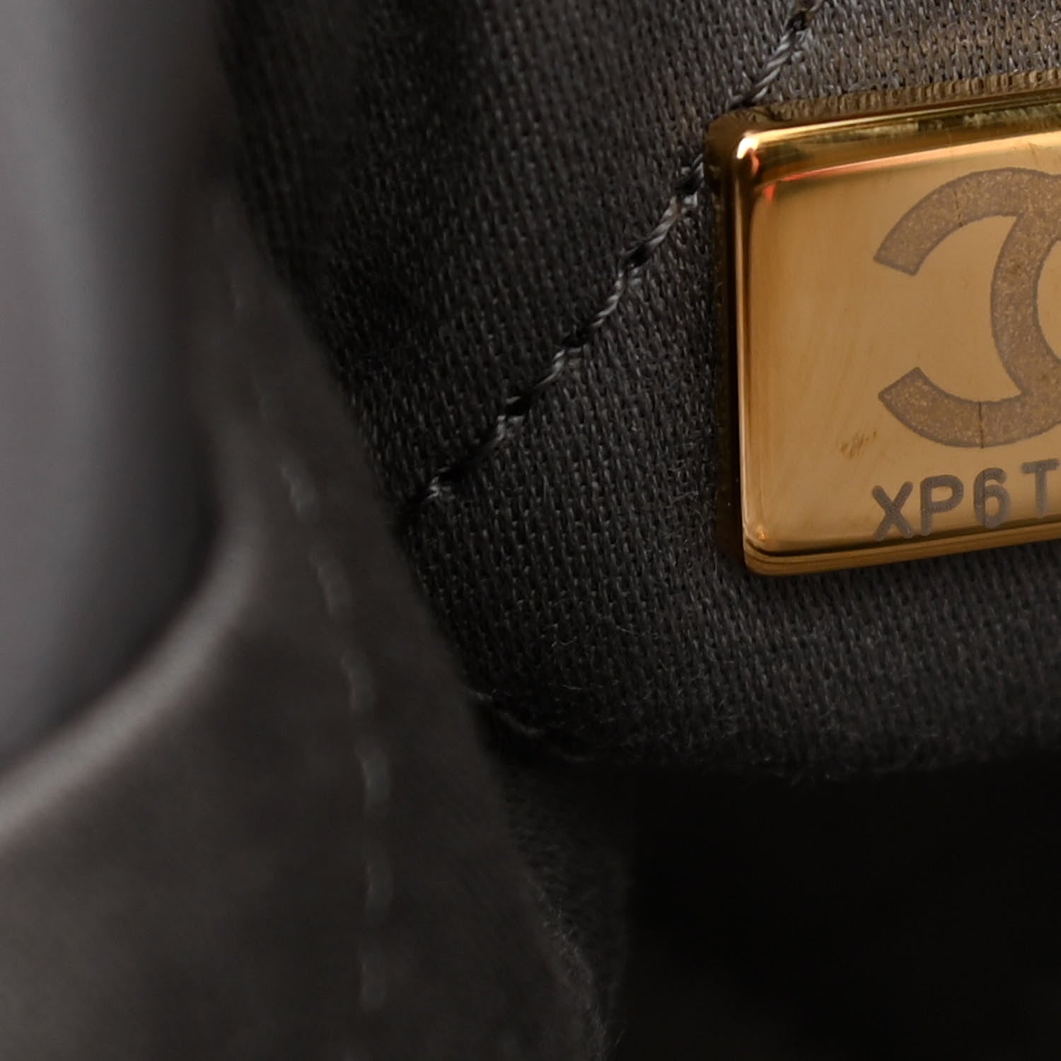 Chanel Shiny Calfskin Quilted Small Chanel 22 Grey 8 of 12