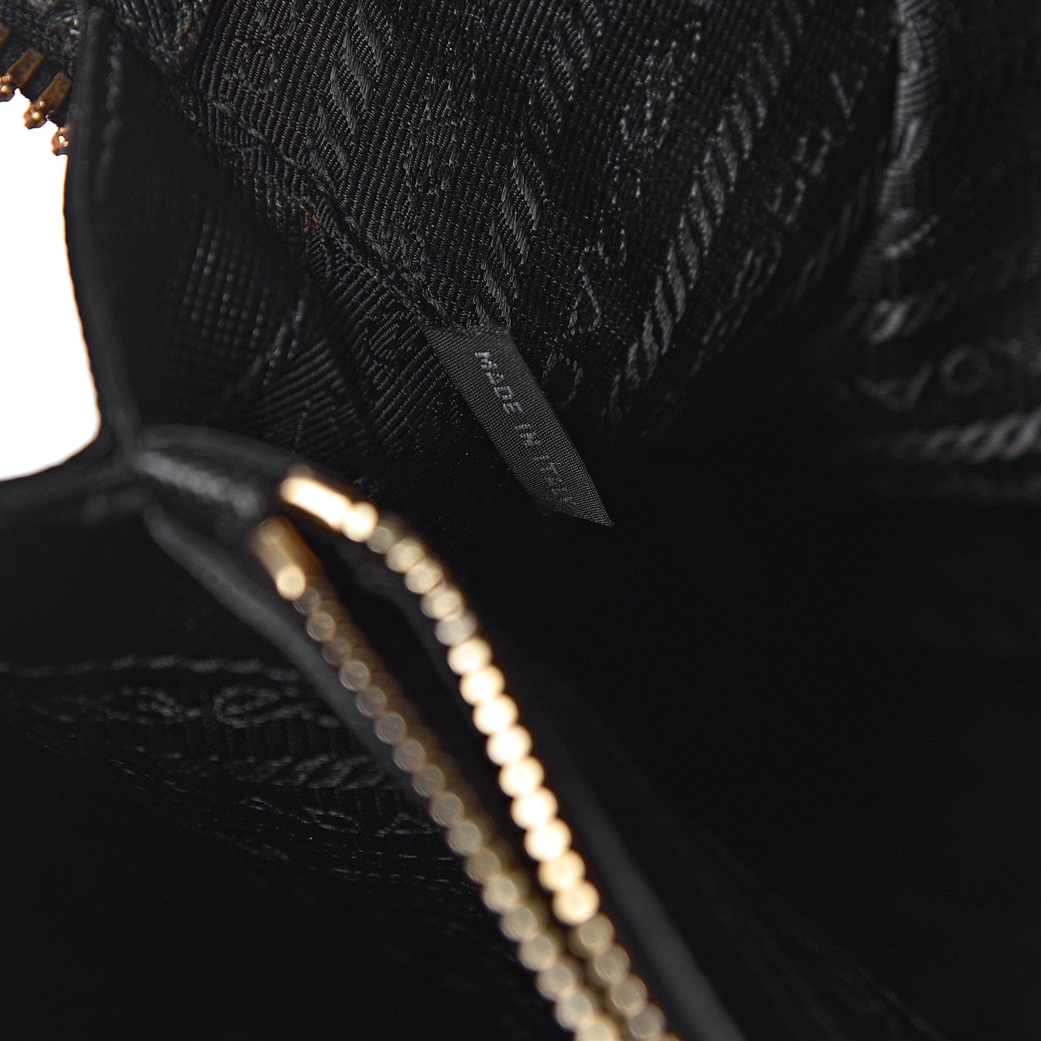 Prada Saffiano Lux Large Promenade Tote Black 7 of 17