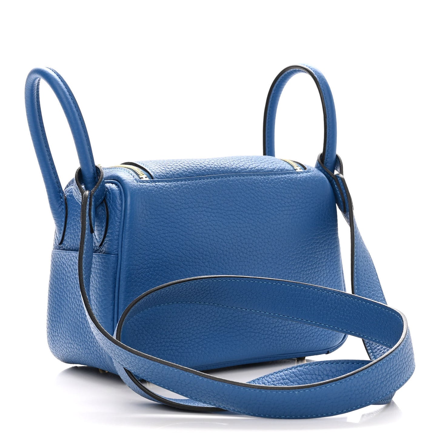 Taurillon Clemence Mini Lindy 20 Bleu Zellige