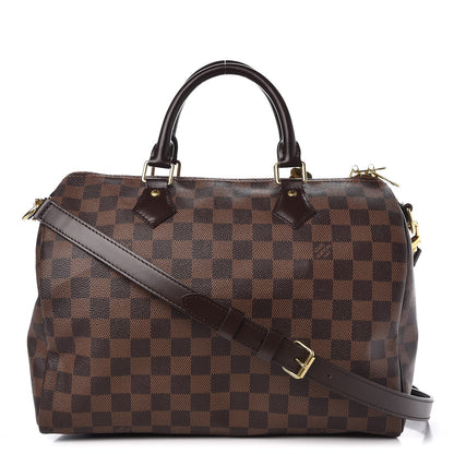 Louis Vuitton Damier Ebene Speedy Bandouliere 30 1 of 9