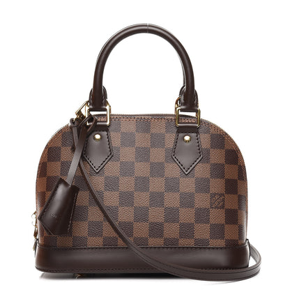 Louis Vuitton Damier Ebene Alma BB 1 of 8