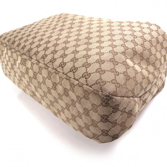 Gucci Monogram Large Horsebit Chain Hobo 5 of 11