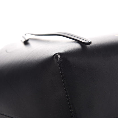 Mansur Gavriel Vegetable Tanned Calfskin Bucket Bag Black Royal 11 of 11