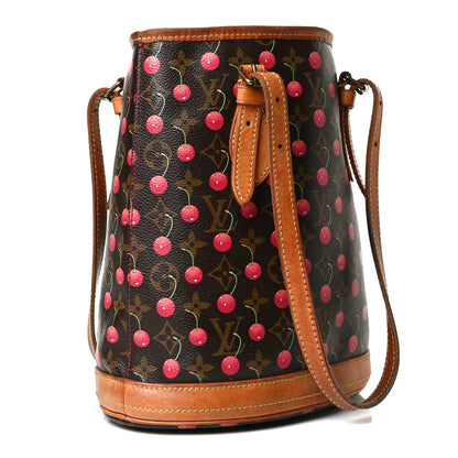 Louis Vuitton Monogram Cerises Bucket Bag 3 of 20