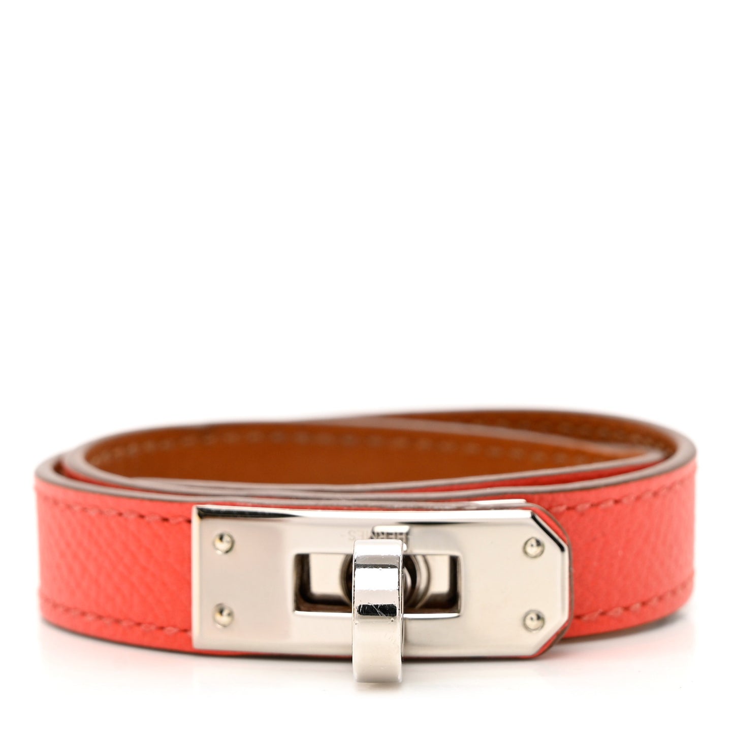 Epsom Kelly Double Tour Bracelet S Rose Jaipur