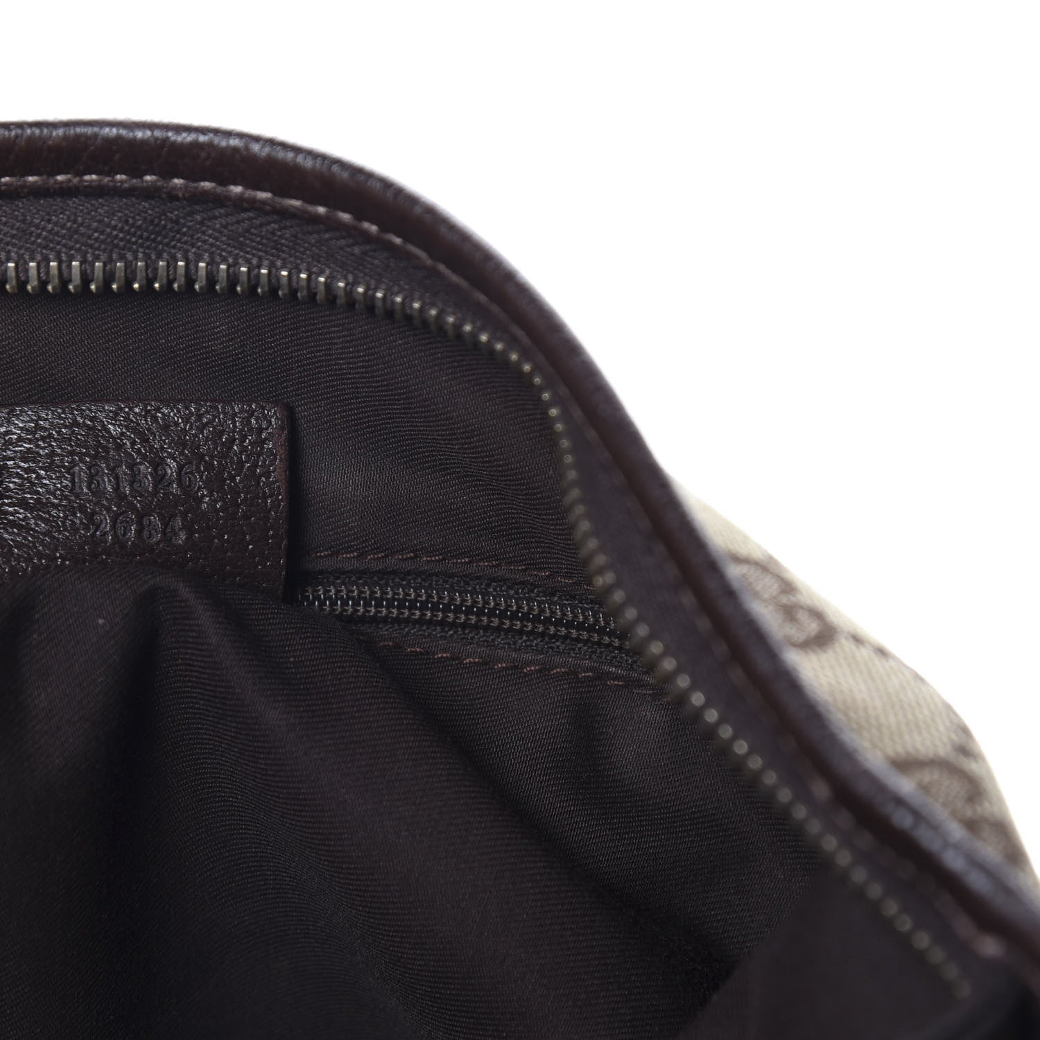 Gucci Monogram Abbey Messenger Bag Dark Brown 9 of 10