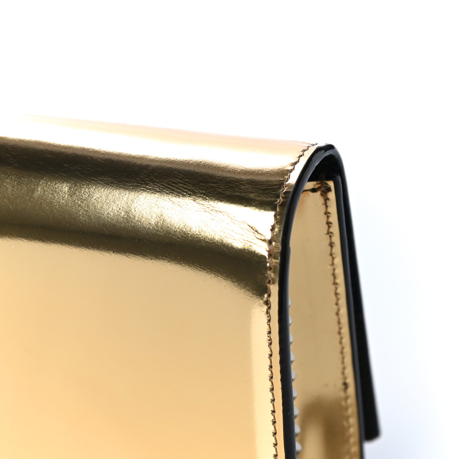 Jimmy Choo Patent Lilia Clutch Bag Gold 20 of 21