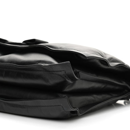 Salvatore Ferragamo Calfskin Medium Viva Bow Shoulder Bag Black 12 of 13