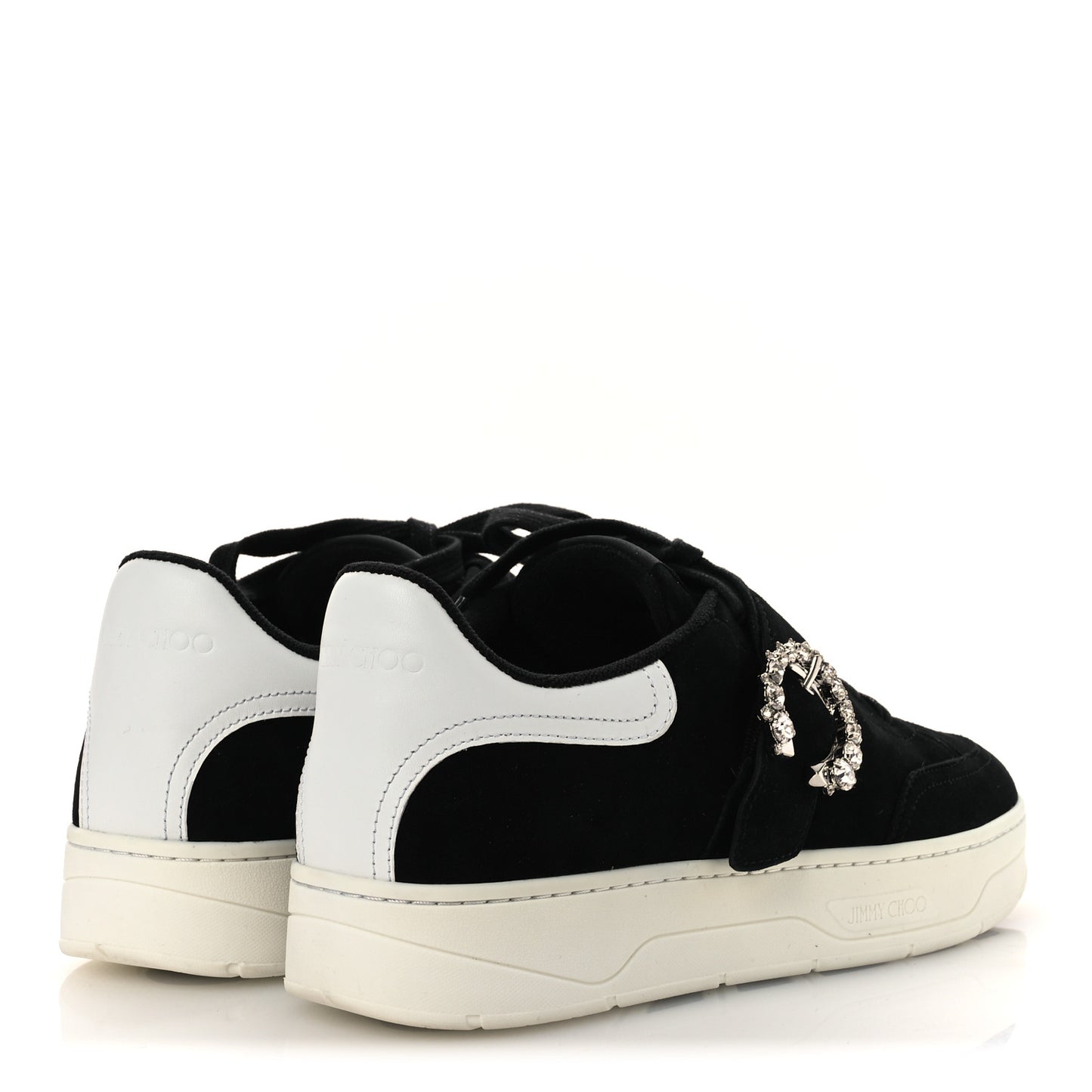 Suede Crystal Osaka Oakland Sneaker 41 Black White