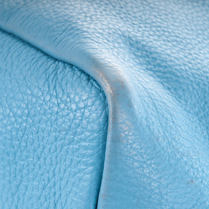 Givenchy Grained Calfskin Large Antigona Tote Blue Brown 10 of 10