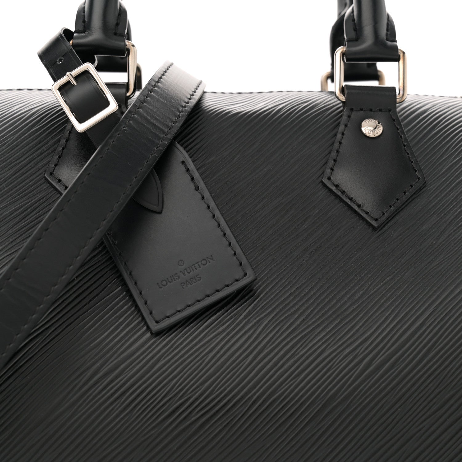 Louis Vuitton Epi Speedy Bandouliere 25 Black 8 of 11