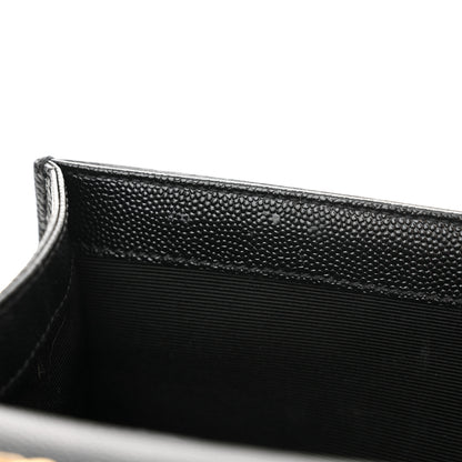 Saint Laurent Grain De Poudre Small Monogram Kate Satchel Black 12 of 16