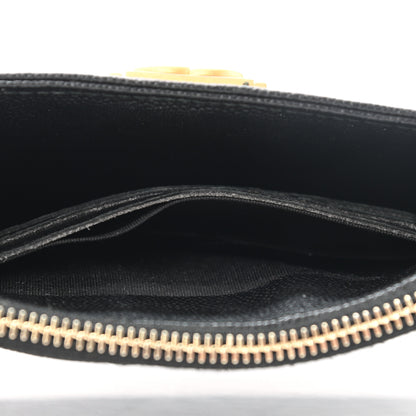 Chanel Caviar Quilted Classic Zip Boy Pouch Black 12 of 13