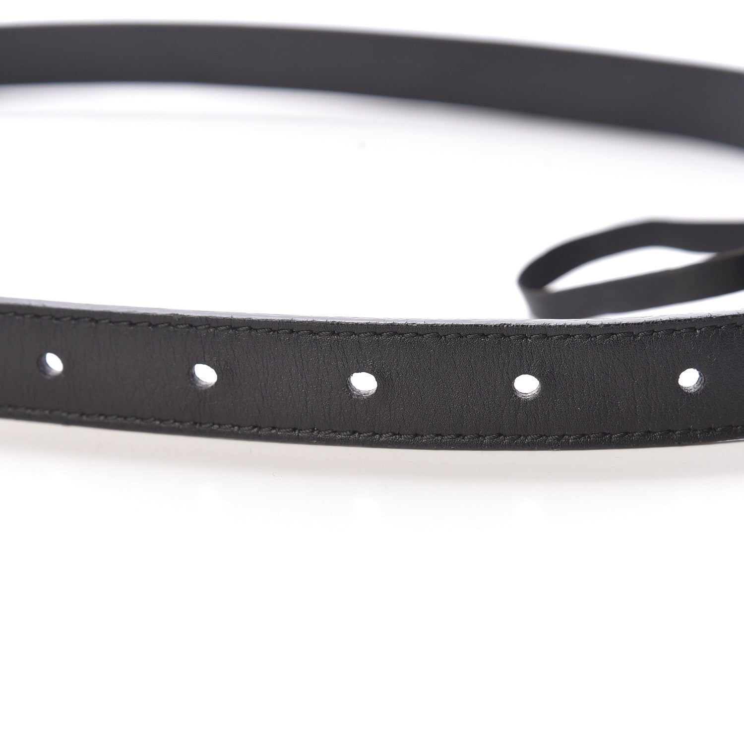 Gucci Calfskin Double G 20mm Belt 85 34 Black 6 of 6