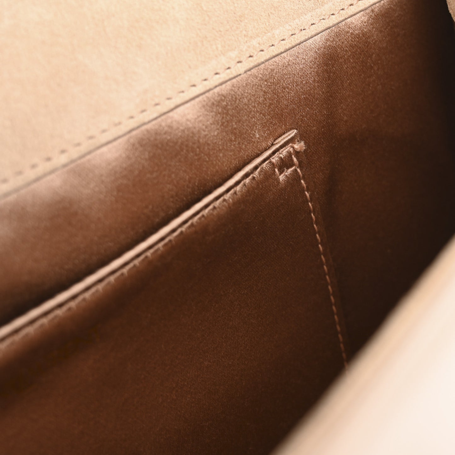 Patent Calfskin Monogram Large Belle De Jour Clutch Chair