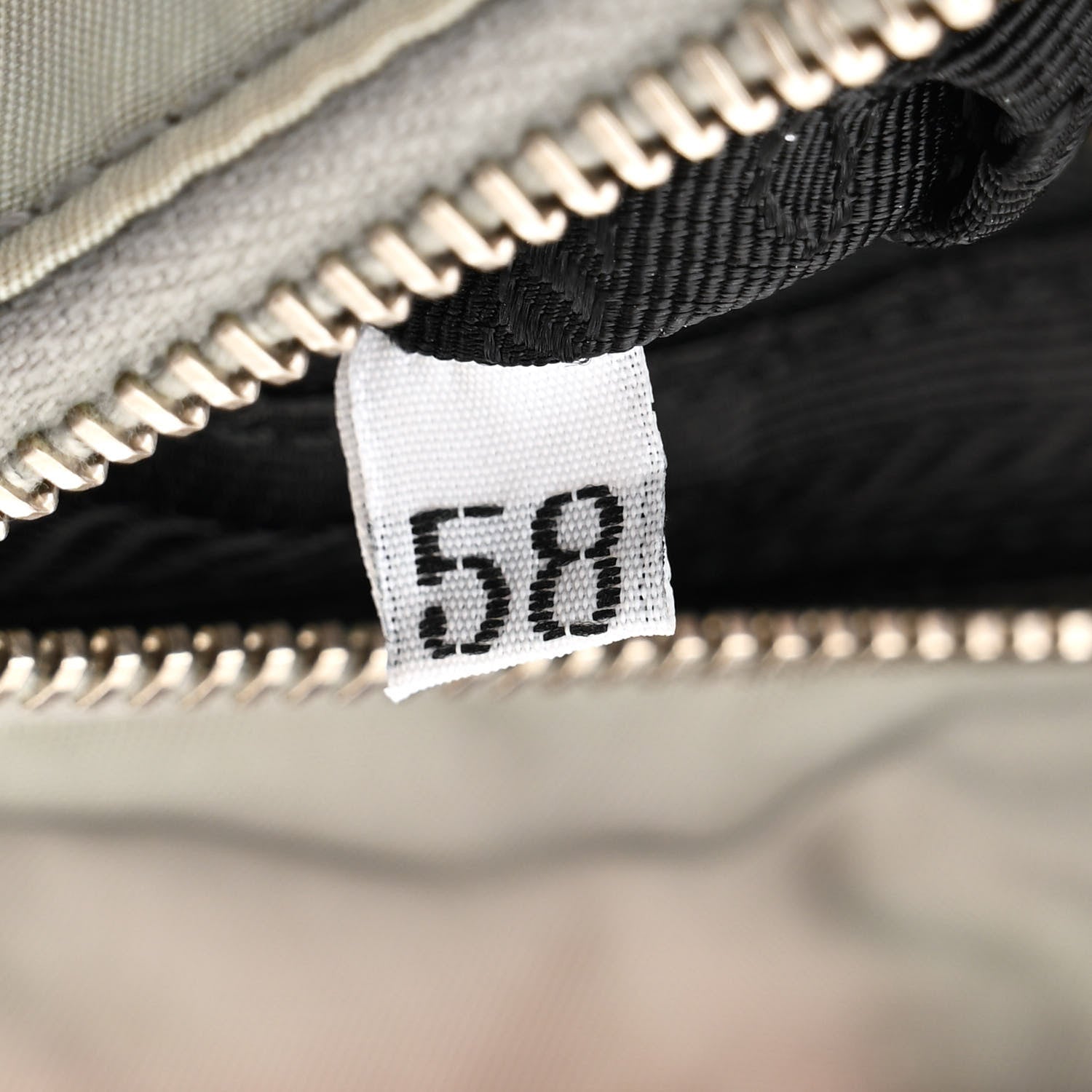Prada Nylon Vernice Belt Bag Pink Gray 7 of 12