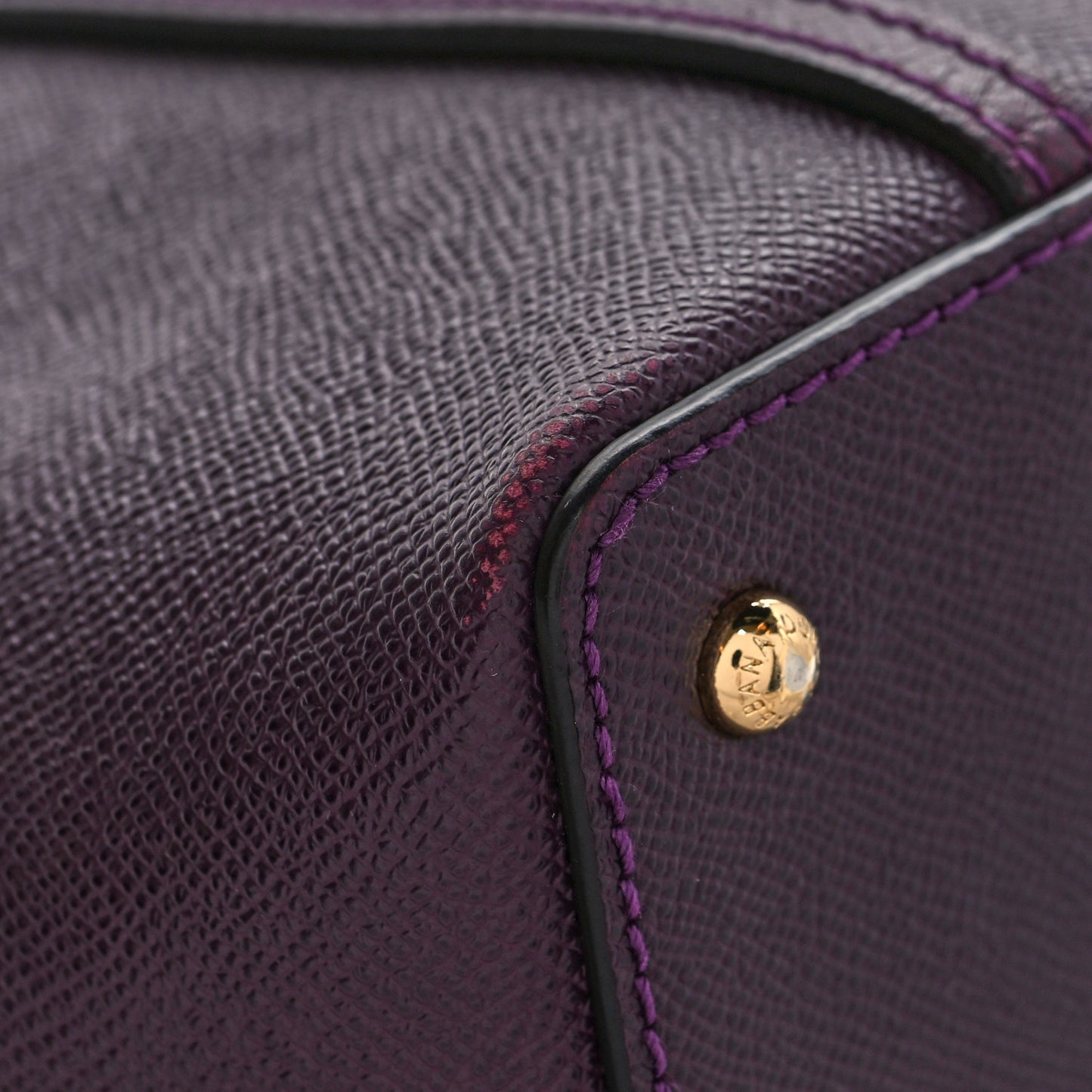 Dauphine Stampa Shopping Tote Purple