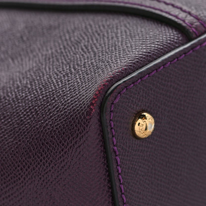 Dolce & Gabbana Dauphine Stampa Shopping Tote Purple 9 of 13
