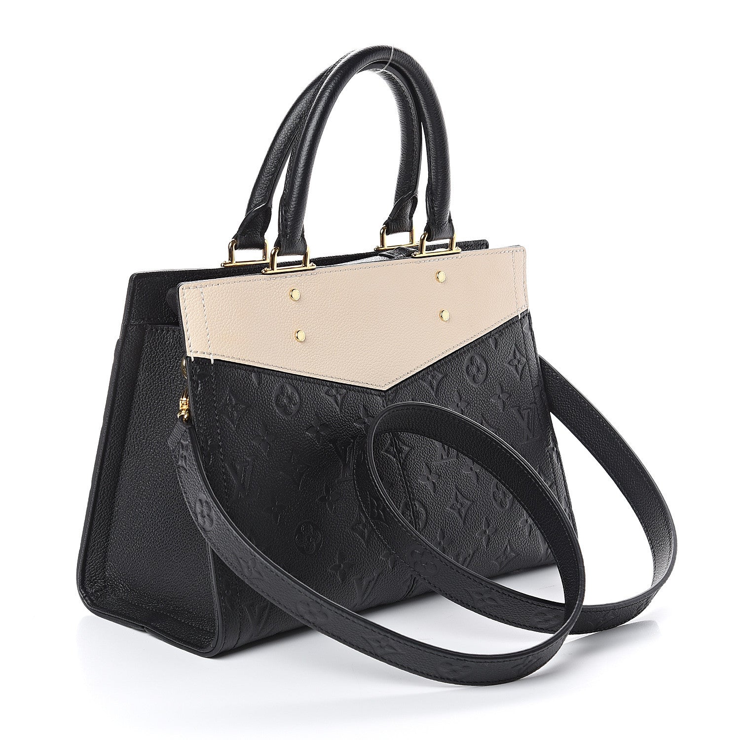 Louis Vuitton Empreinte Sully PM Black Creme 2 of 8