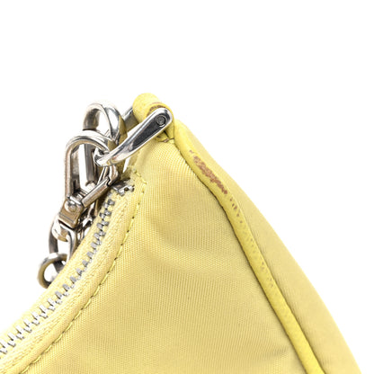 Prada Tessuto Nylon Saffiano Mini Re-Edition 2000 Shoulder Bag Ananas 10 of 11