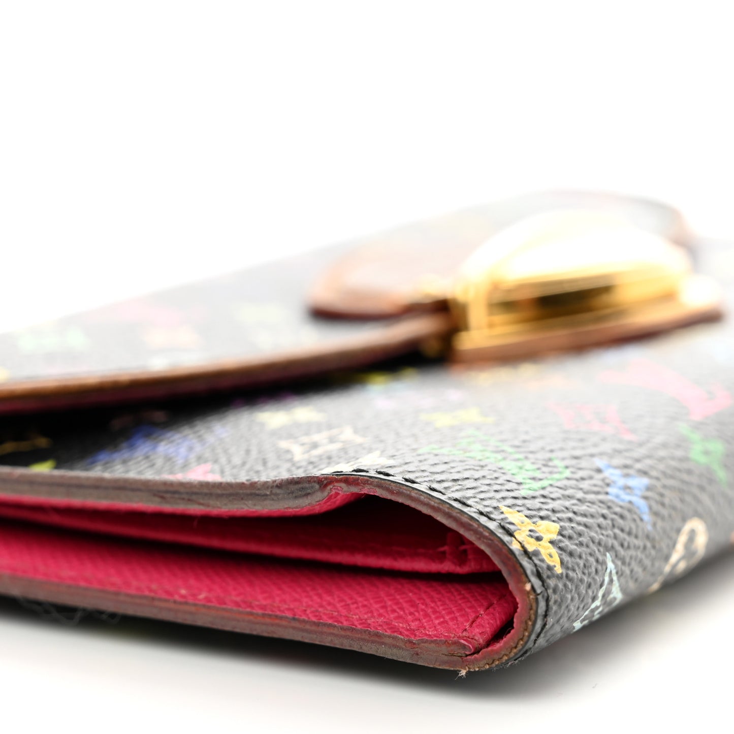 Monogram Multicolor Eugenie Wallet Black Grenade