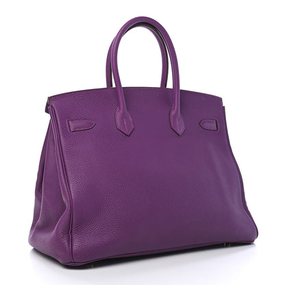 Hermes Togo Birkin 35 Anemone 3 of 10