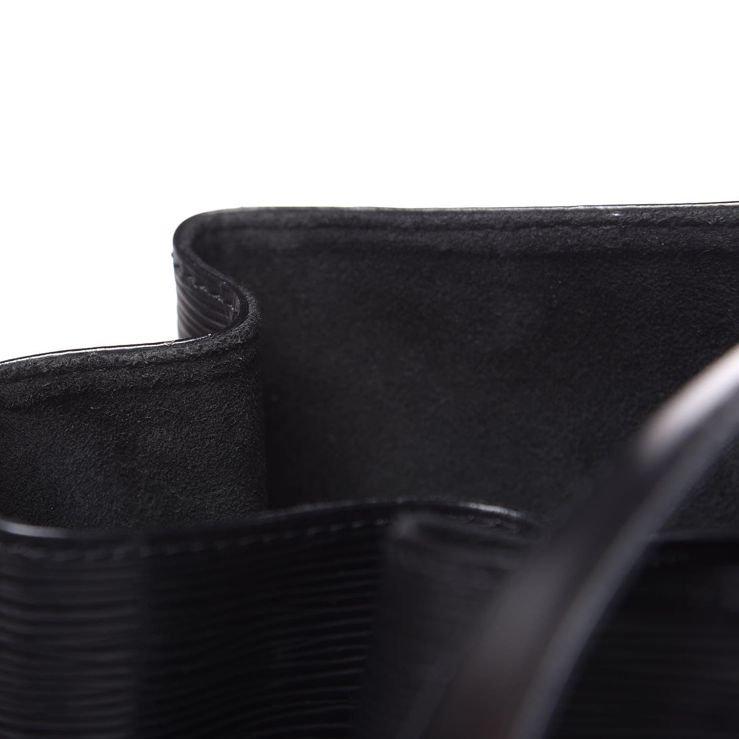 Louis Vuitton Epi Sac D'Epaule GM Black 12 of 19