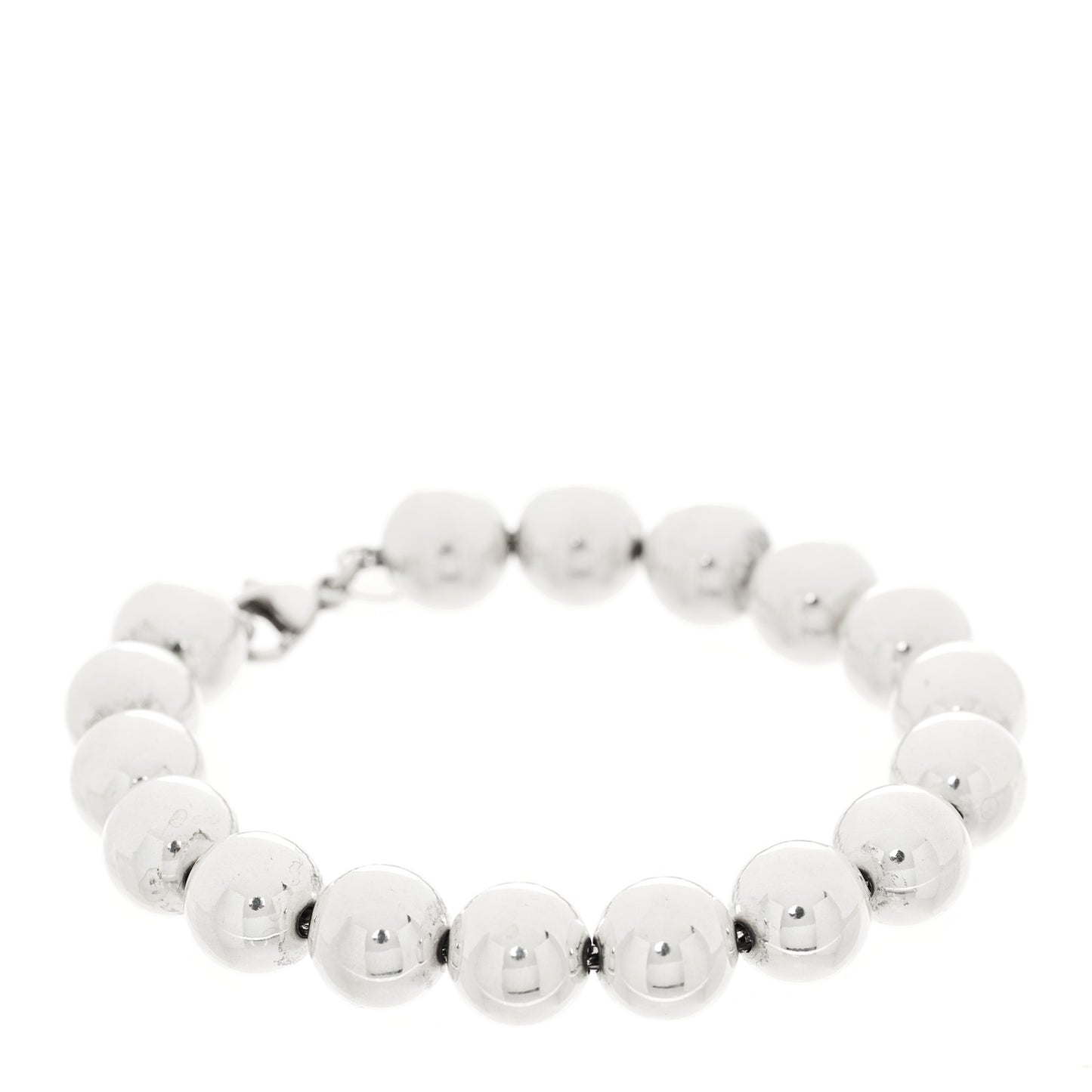 Sterling Silver 10mm Hardwear Ball Bracelet