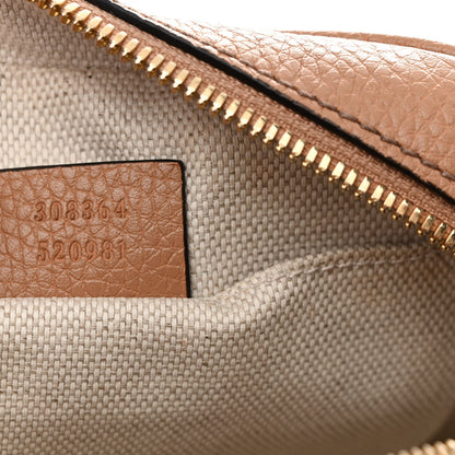 Gucci Pebbled Calfskin Small Soho Disco Bag Camelia 7 of 11