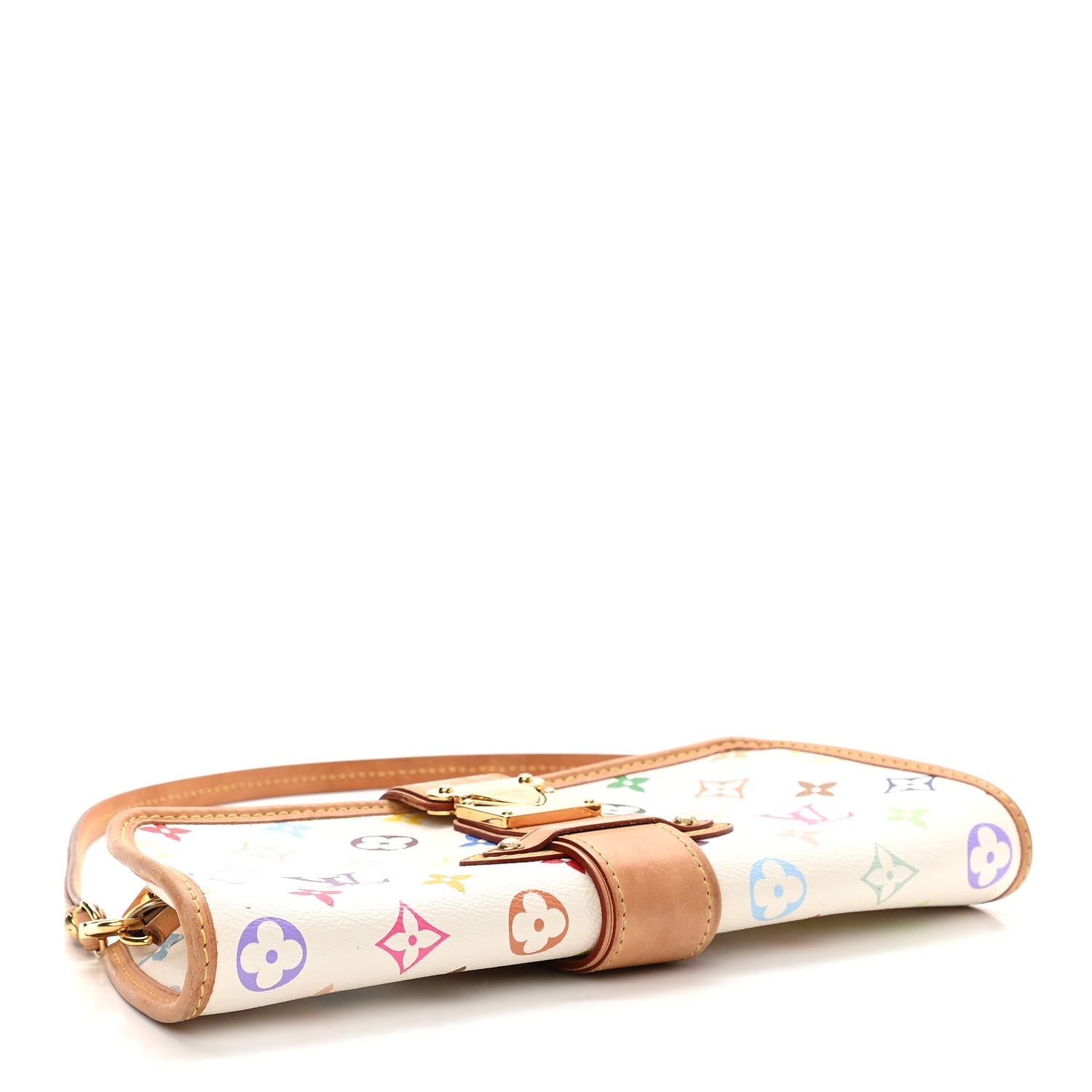 Louis Vuitton Monogram Multicolor Shirley White 4 of 9