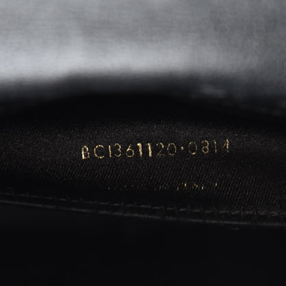 Saint Laurent Calfskin Monogram Large Belle De Jour Clutch Black 7 of 7
