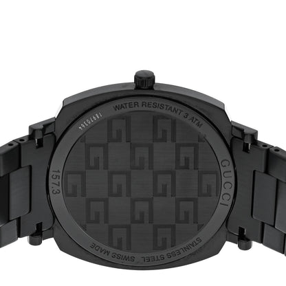 Gucci PVD Stainless Steel 38mm Grip Quartz Watch Black 4 of 4