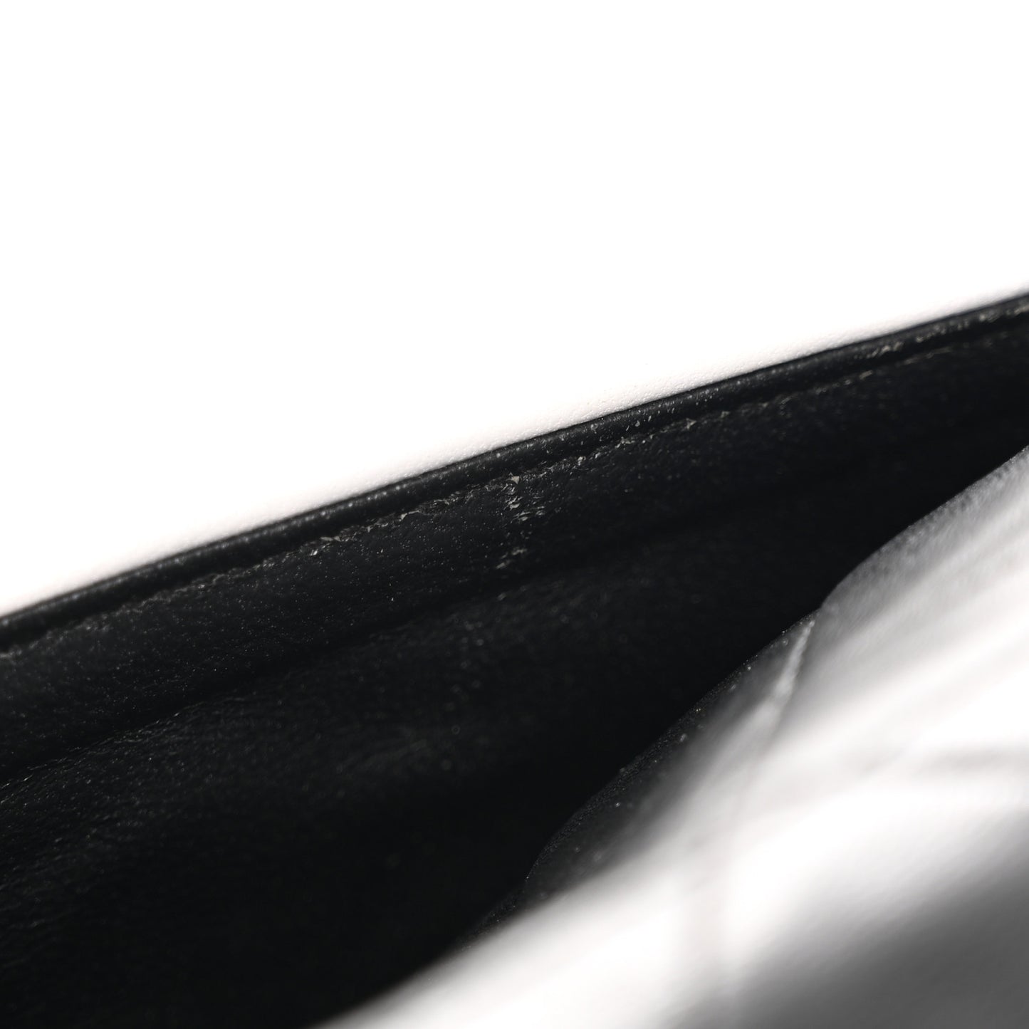 Lambskin Quilted Medium Single Flap Black