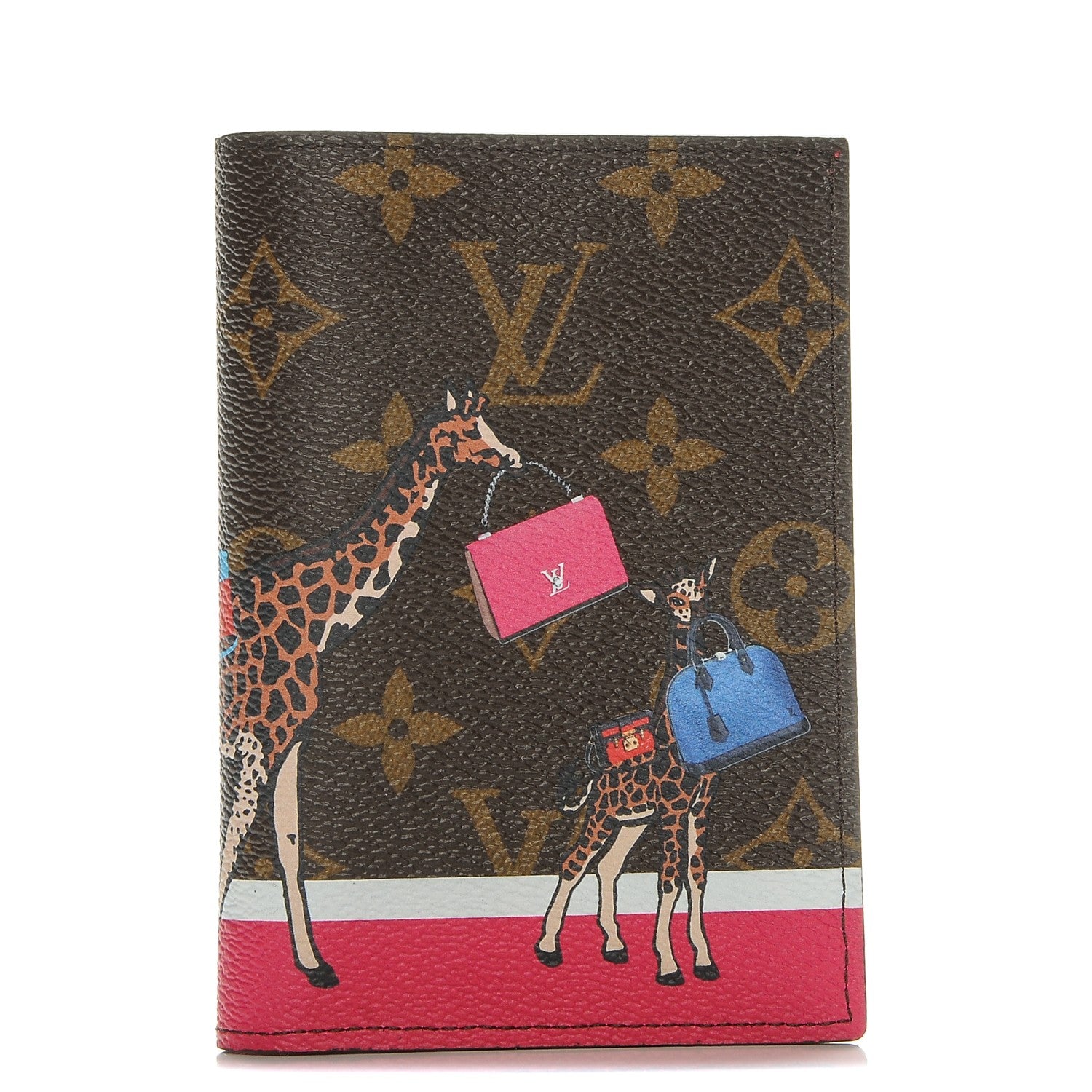 Louis Vuitton Monogram 2017 Christmas Animation Passport Cover 1 of 6