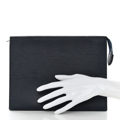 Louis Vuitton Epi Toiletry Pouch 26 Indigo 2 of 8