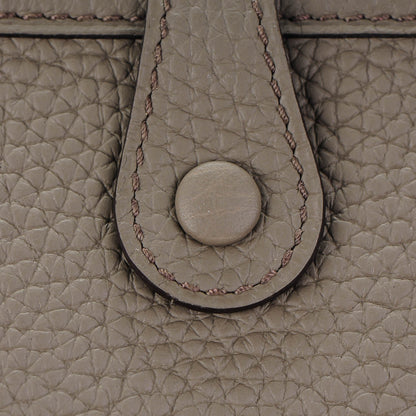 Hermes Taurillon Clemence Amazone Evelyne TPM Etain Cuivre 10 of 11