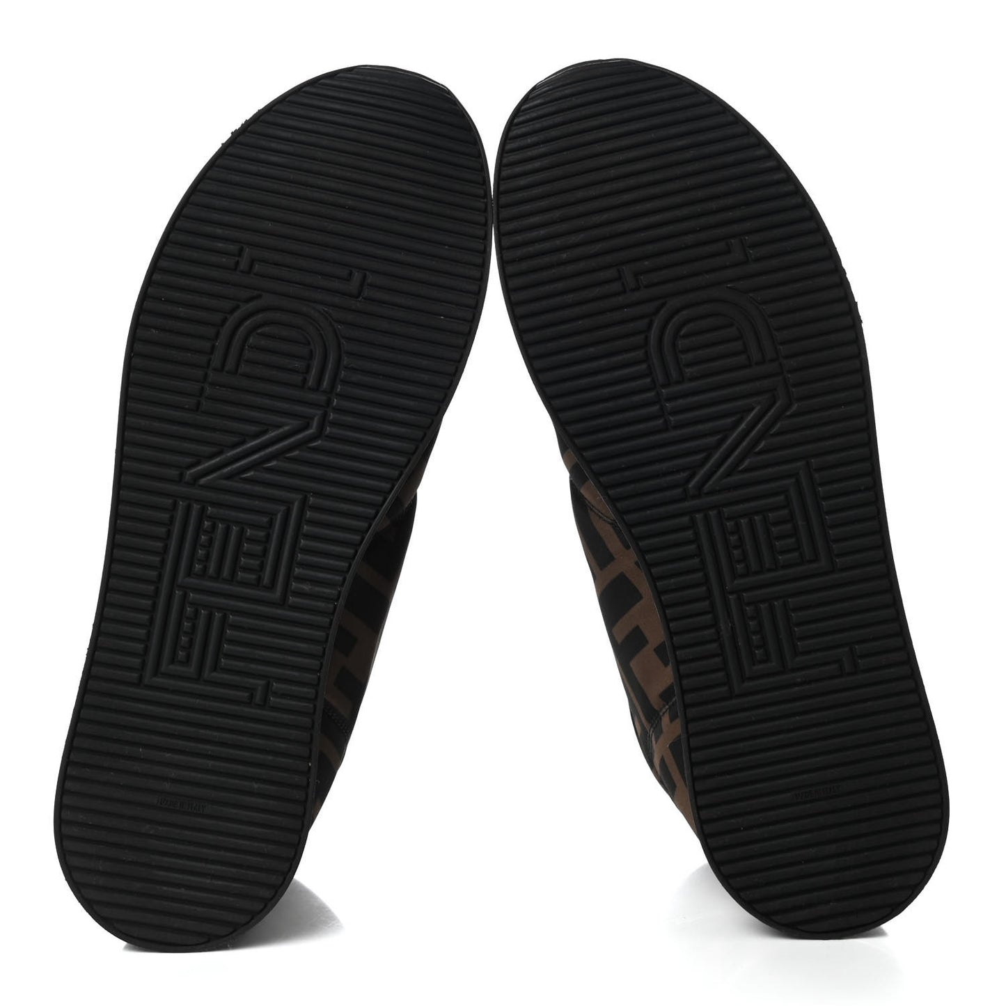 Nylon FF Reloaded High Top Sneakers 41 Tobacco Black