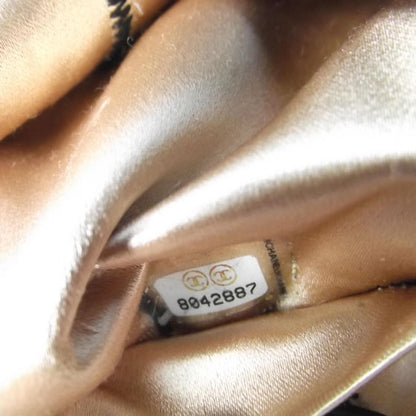 Chanel Lambskin Satin Drawstring Tassel Shoulder Bag 8 of 9
