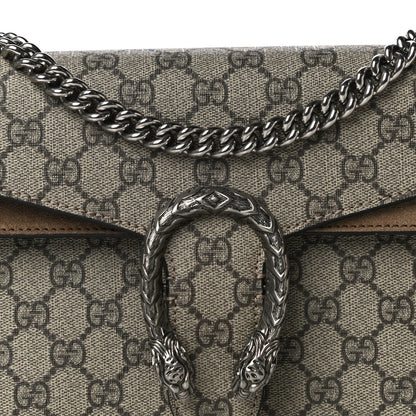 Gucci GG Supreme Monogram Small Dionysus Shoulder Bag Taupe 8 of 14