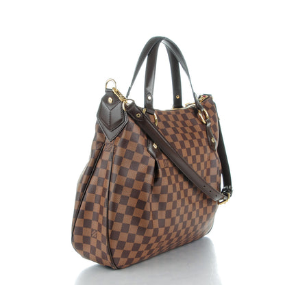 Louis Vuitton Damier Ebene Evora MM 3 of 8