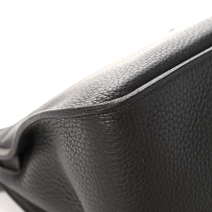 Hermes Taurillon Clemence Bicolor Jypsiere 34 Ardoise Gris Tourterelle 11 of 20