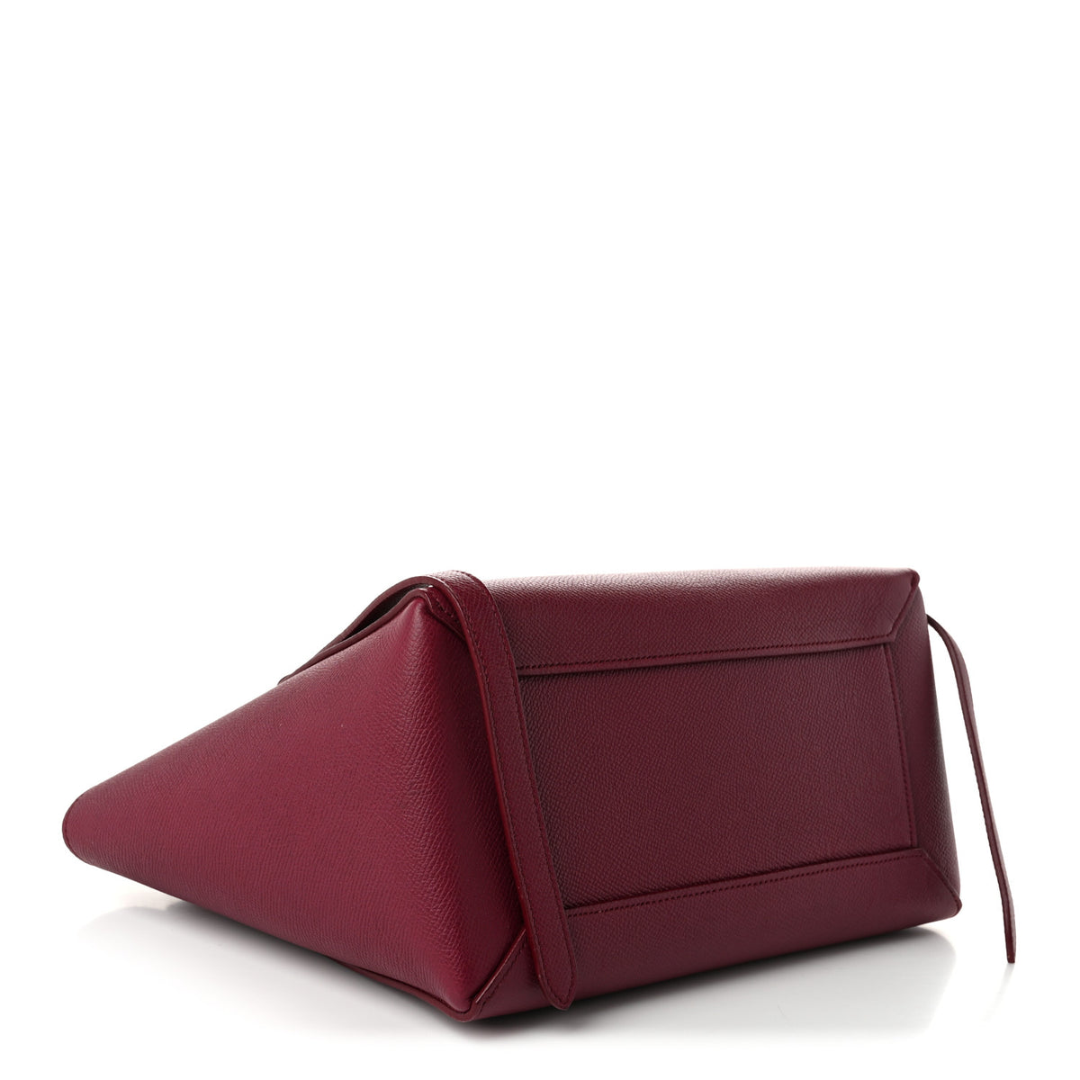 Grained Calfskin Micro Belt Bag Plum