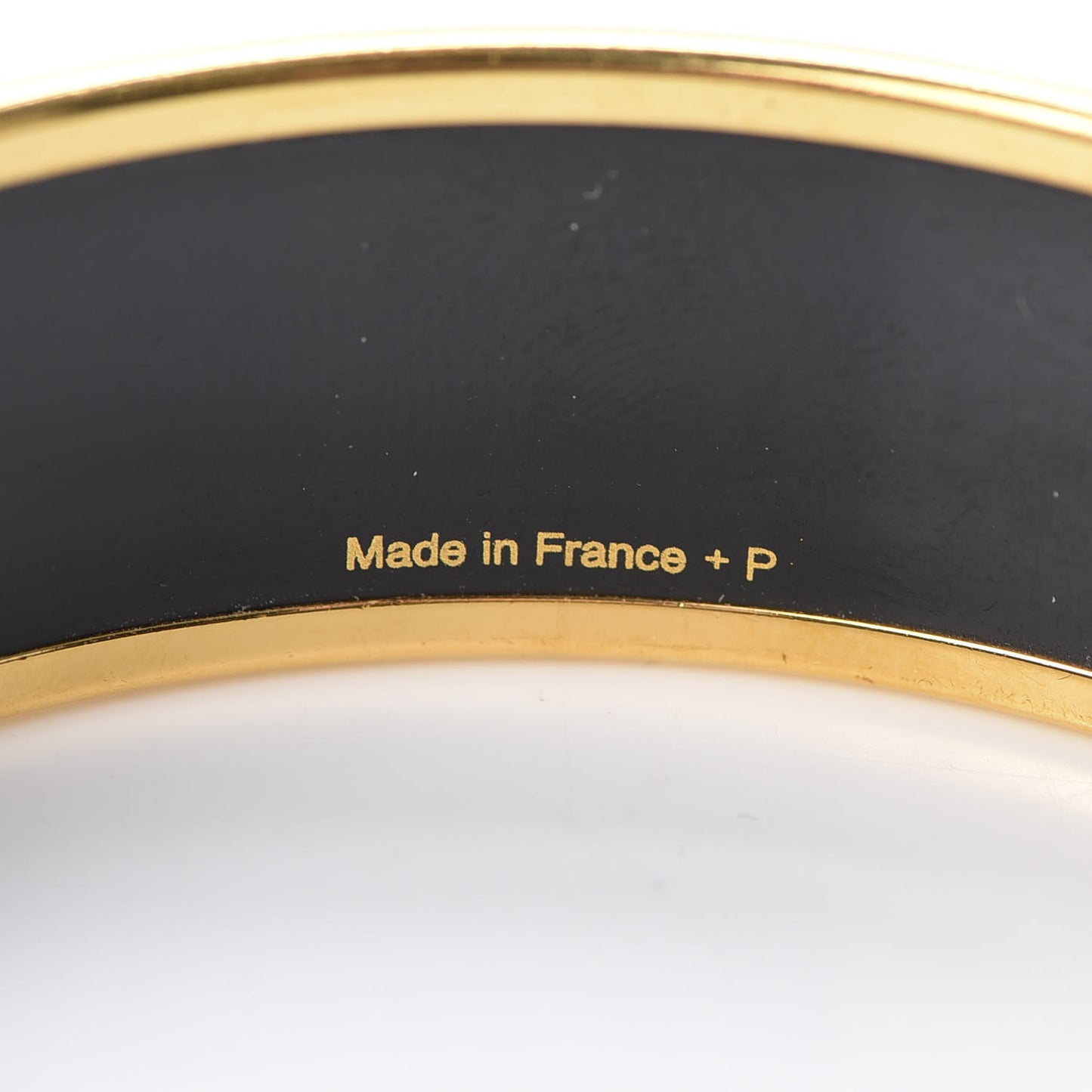 Enamel Printed Rubans de Cheval Wide Bracelet 65 Colorise