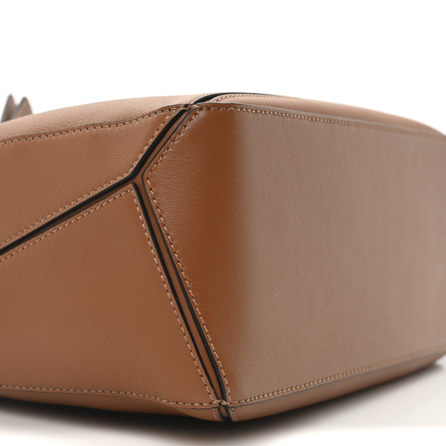 Loewe Calfskin Small Puzzle Bag Tan 8 of 9